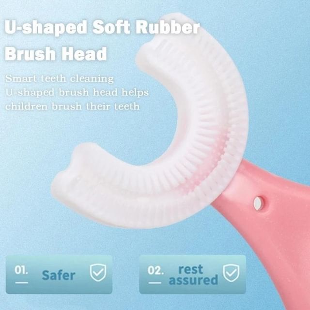 360° Deep Cleaning U Shape Toothbrush