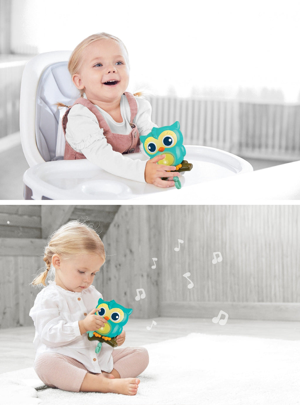 3-in-1 Woodland Friends Soothing Mobile
