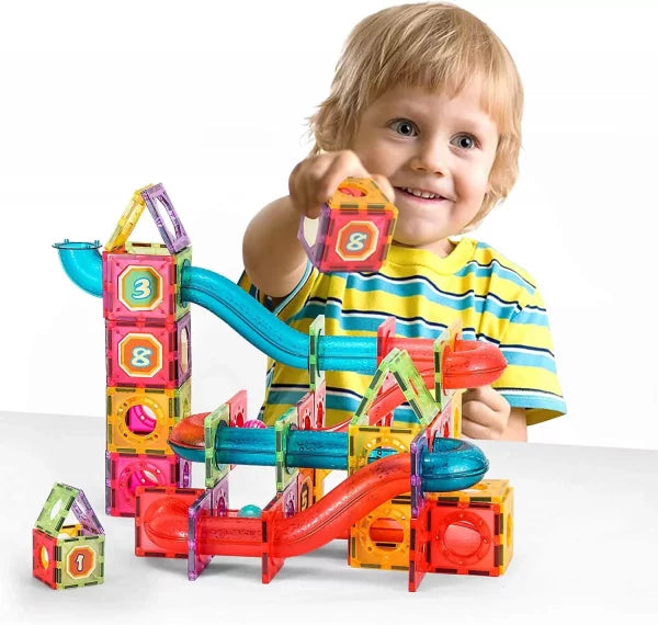 DIY Creative Magnetic Building Blocks – 72 Pieces