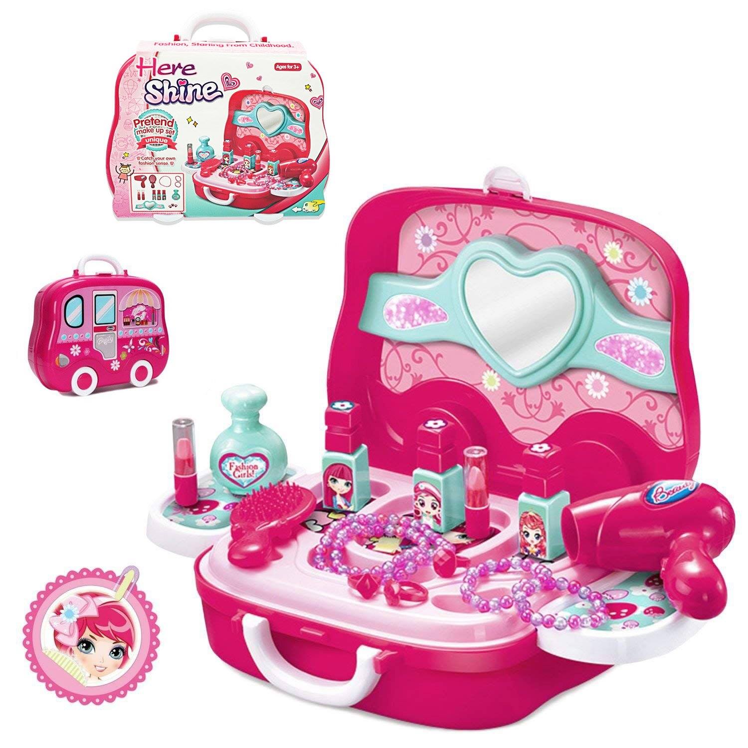 Makeup Beauty Set With Portable Suit Case
