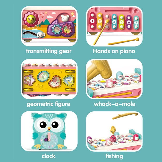 8 in 1 Puzzle Multi-Functioning Box