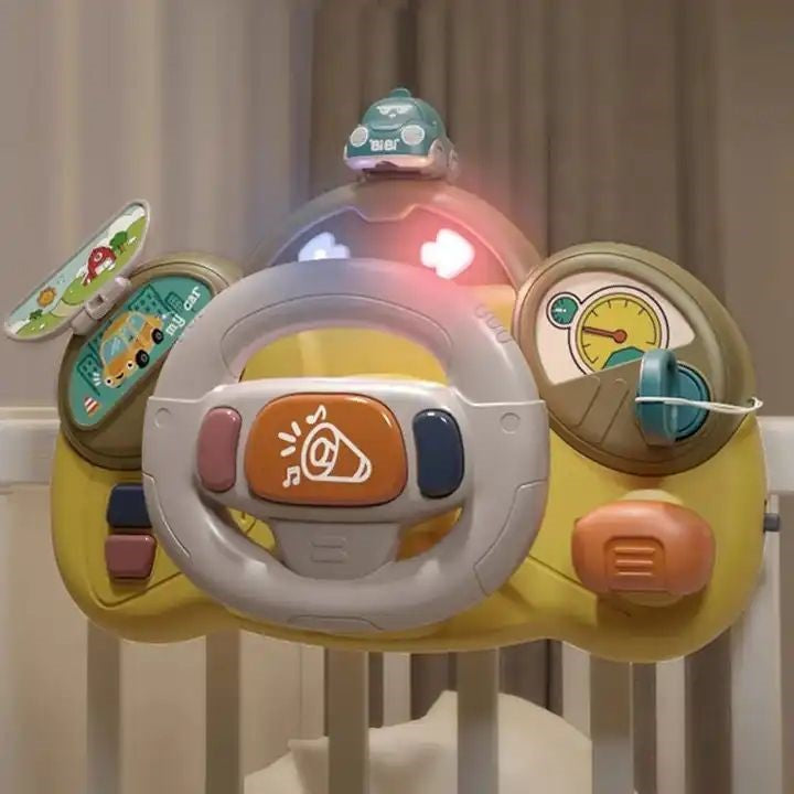 Baby Steering Wheel Toy – Interactive Driving Fun for Little Explorers
