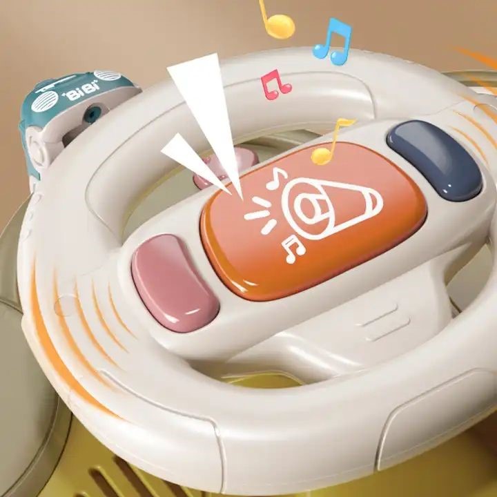 Baby Steering Wheel Toy – Interactive Driving Fun for Little Explorers
