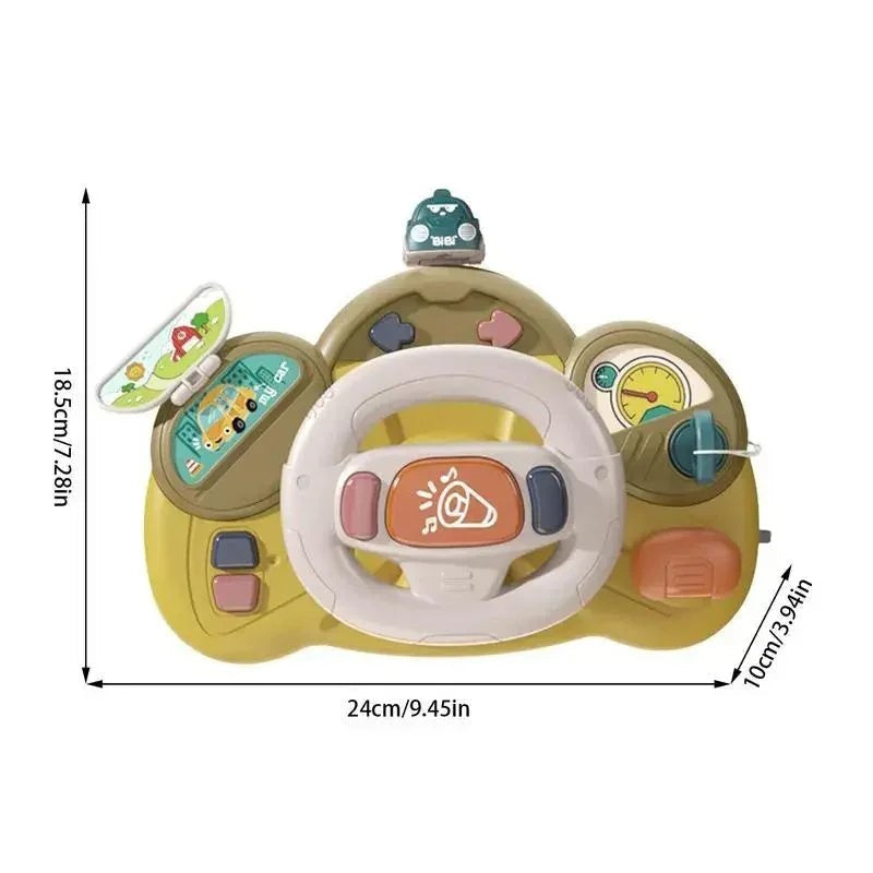 Baby Steering Wheel Toy – Interactive Driving Fun for Little Explorers
