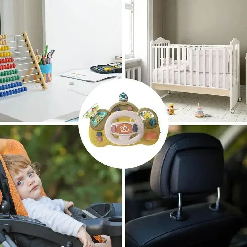 Baby Steering Wheel Toy – Interactive Driving Fun for Little Explorers