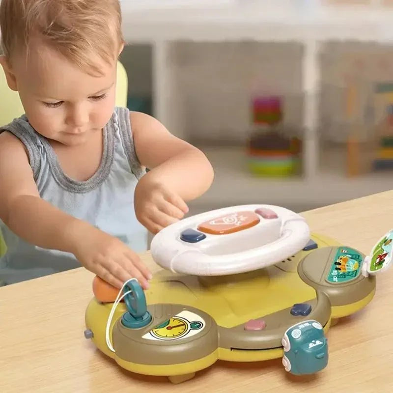 Baby Steering Wheel Toy – Interactive Driving Fun for Little Explorers