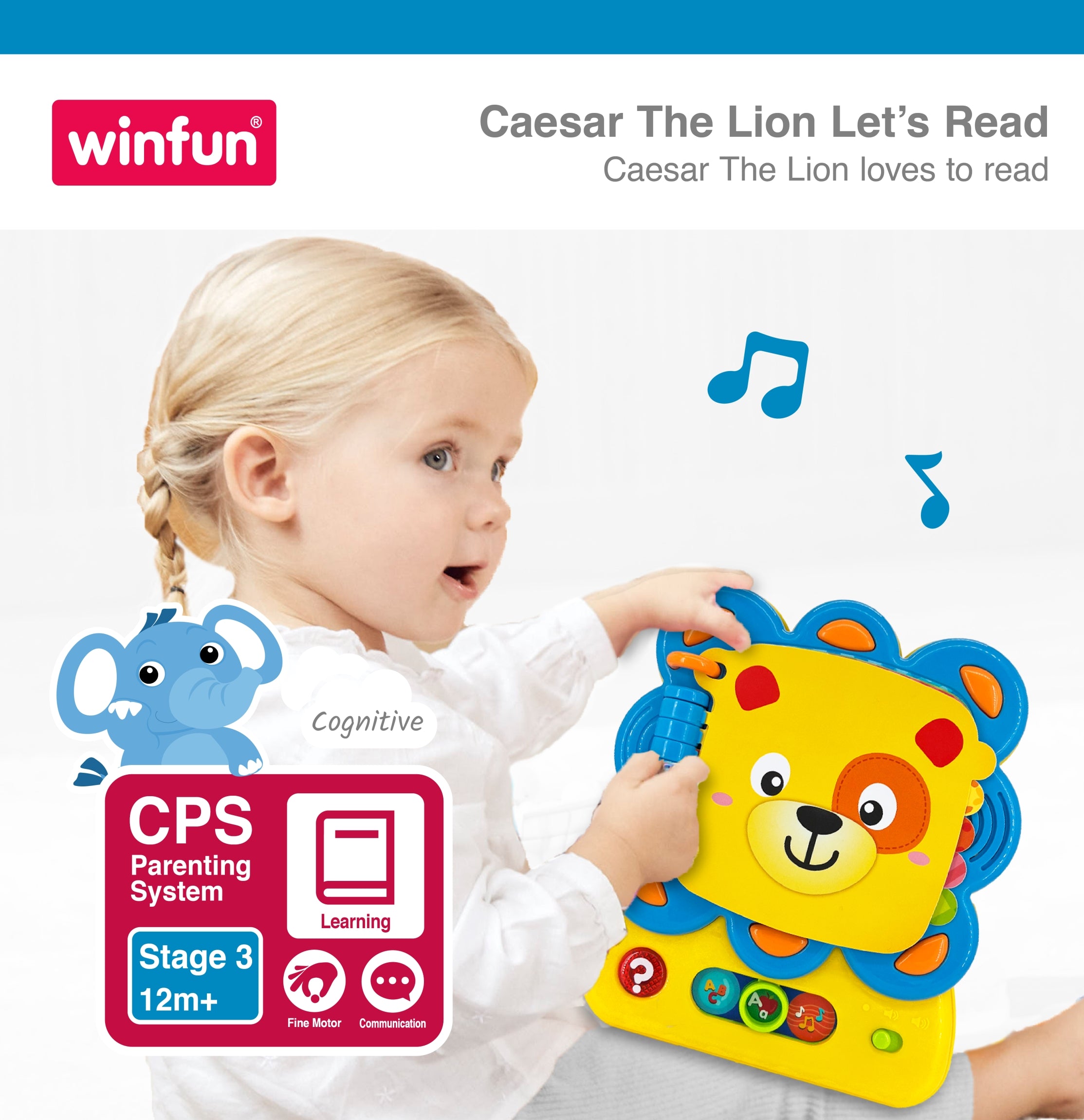 Caesar The Lion Let’s Read!