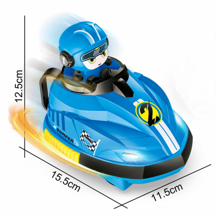 Go Kart 2.4G Remote Control Bumper Cars With USB Cable (Set Of 2 Cars With Remote)