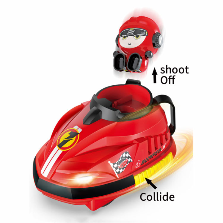 Go Kart 2.4G Remote Control Bumper Cars With USB Cable (Set Of 2 Cars With Remote)