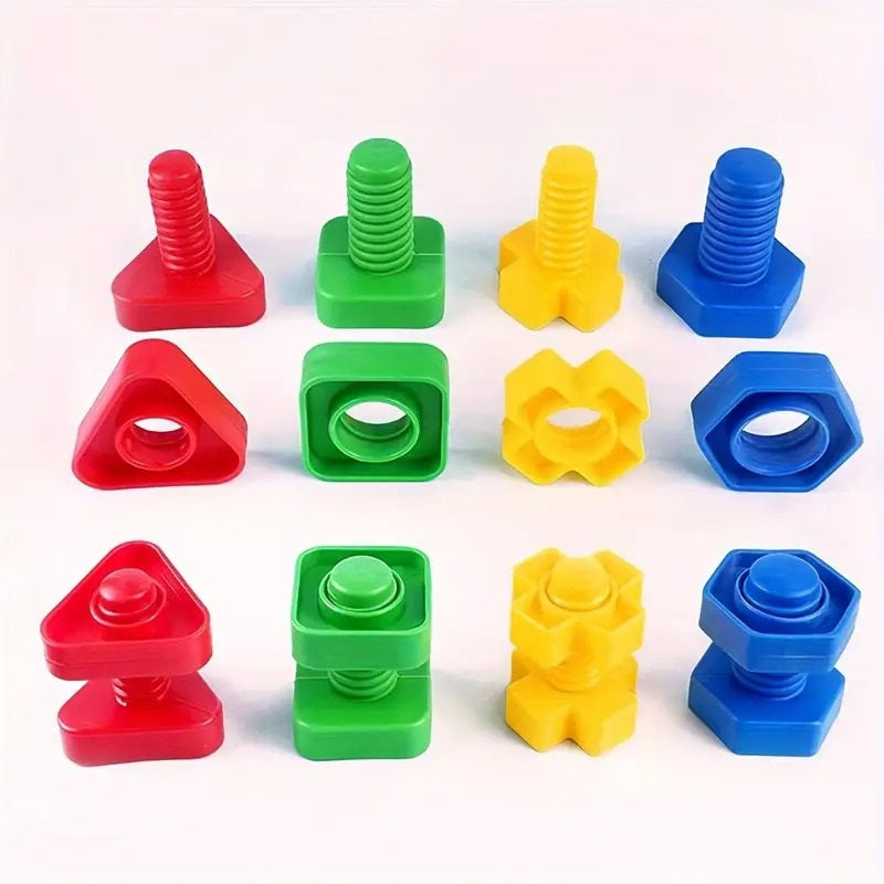 High Quality Screw Nut and Bolt Building Blocks –99+ Pieces