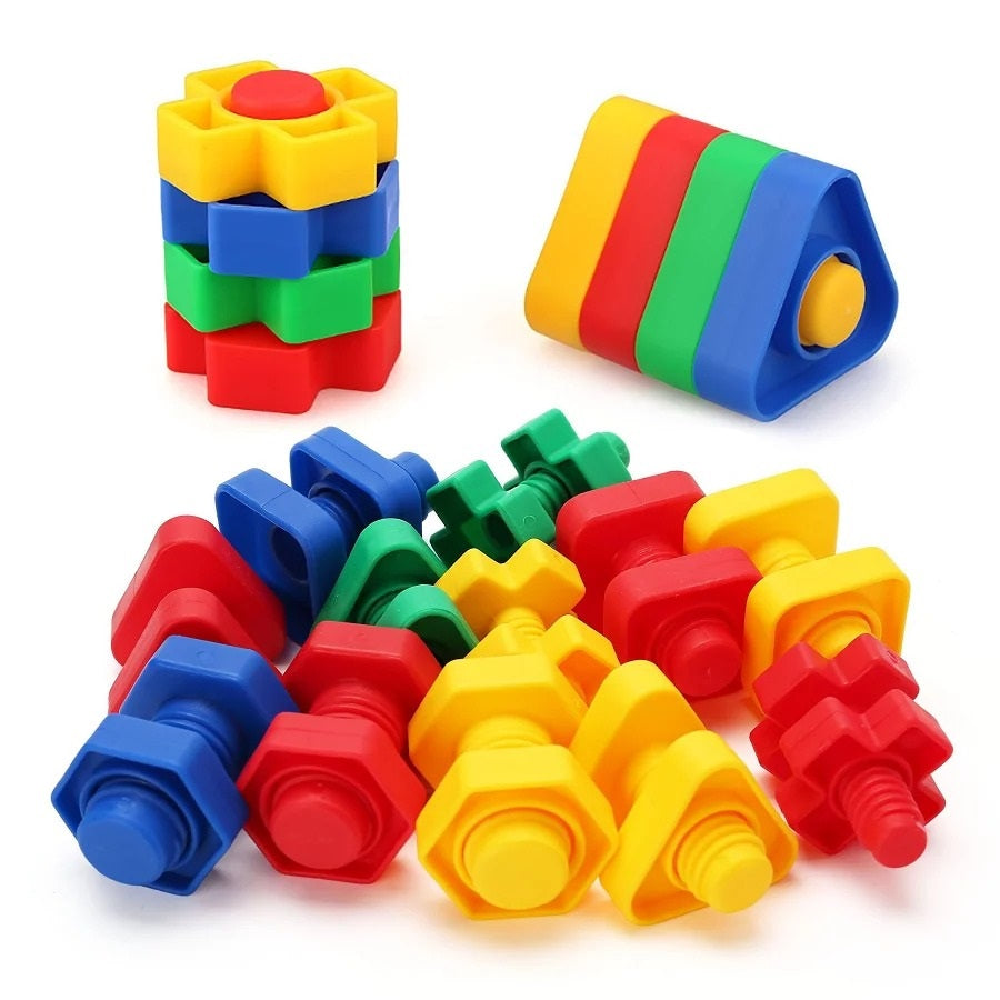 High Quality Screw Nut and Bolt Building Blocks –99+ Pieces