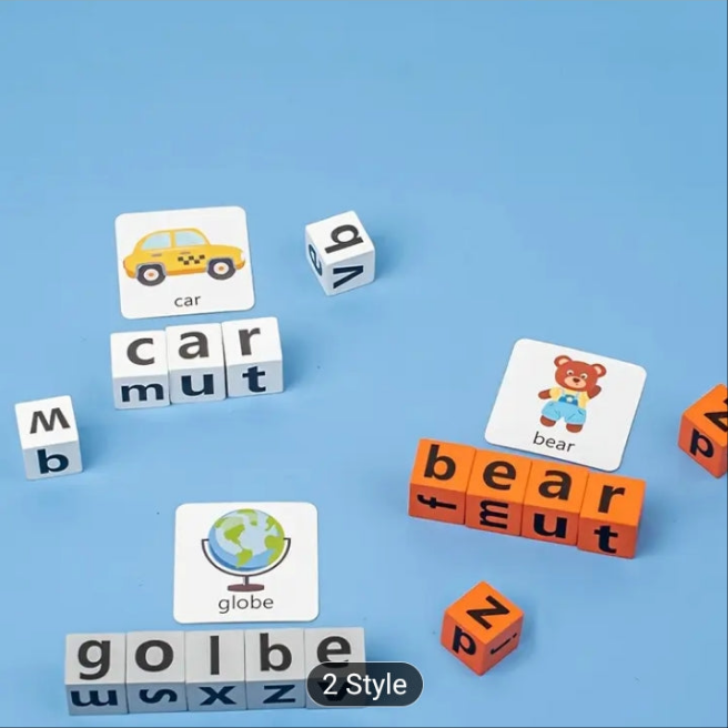 Word spelling game