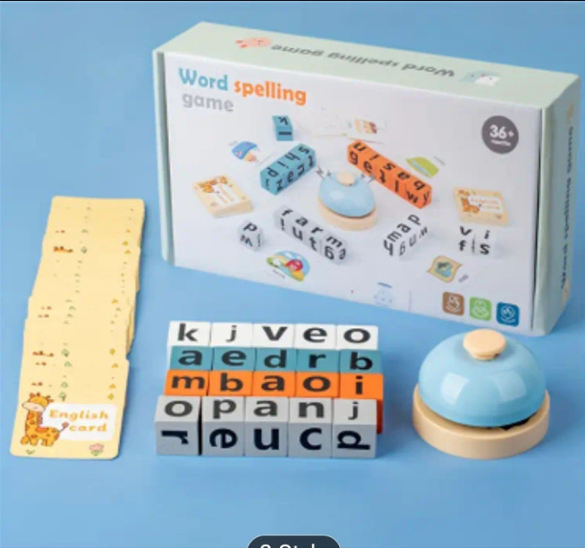 Word spelling game