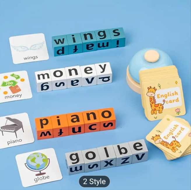 Word spelling game