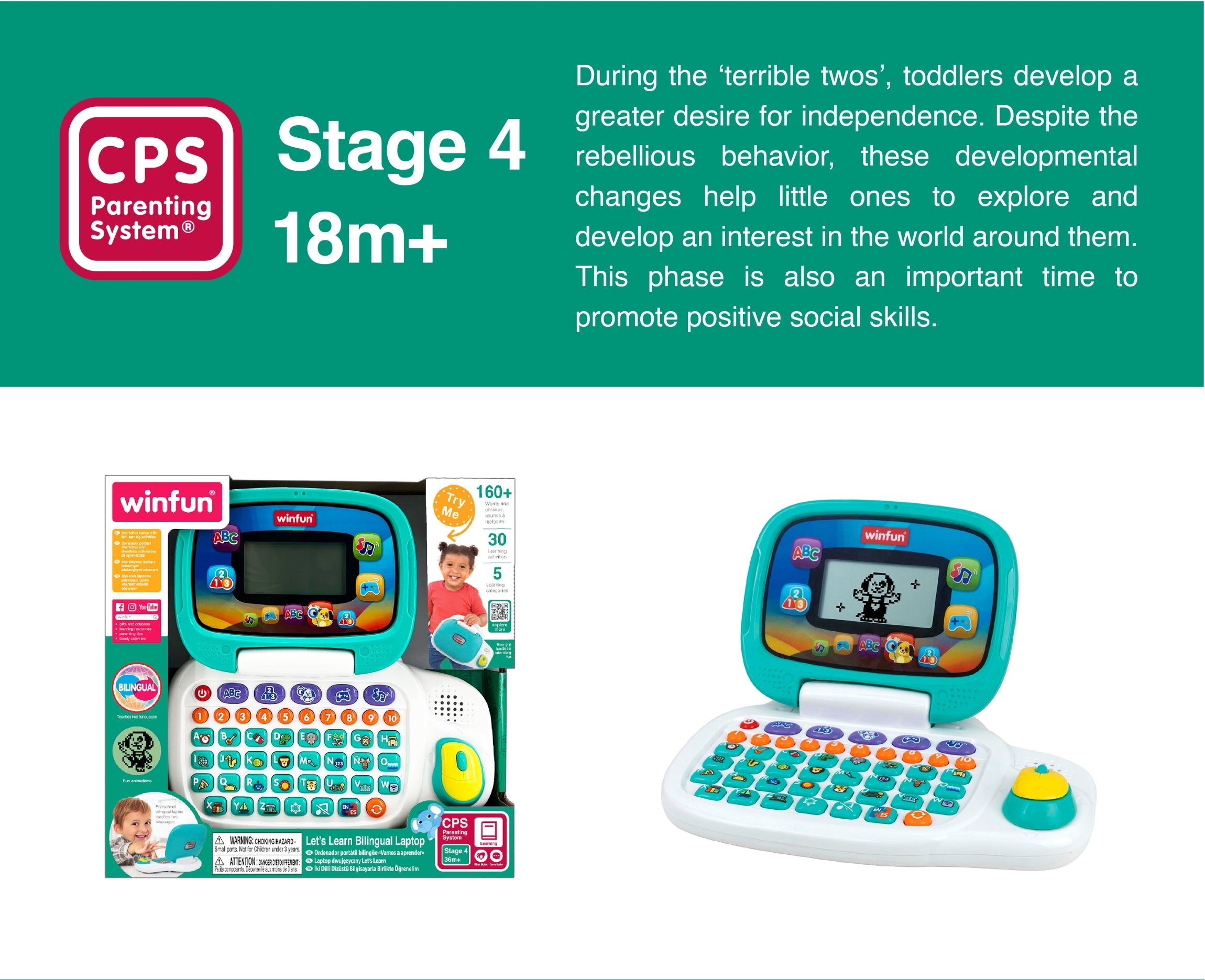 Let's Learn Bilingual Laptop