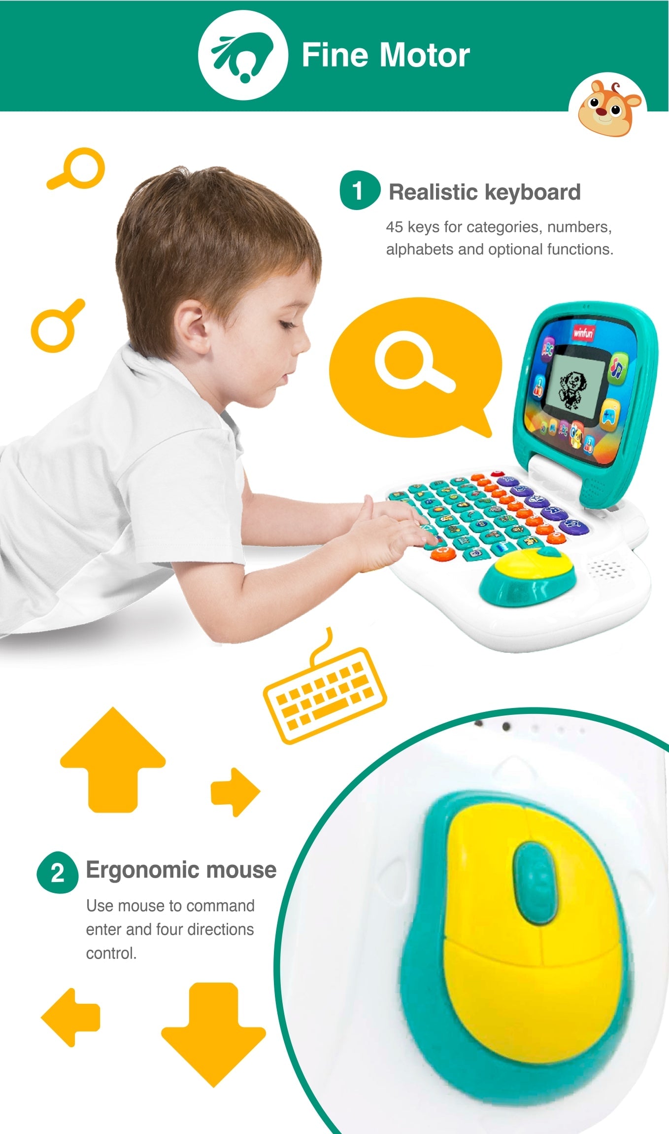 Let's Learn Bilingual Laptop