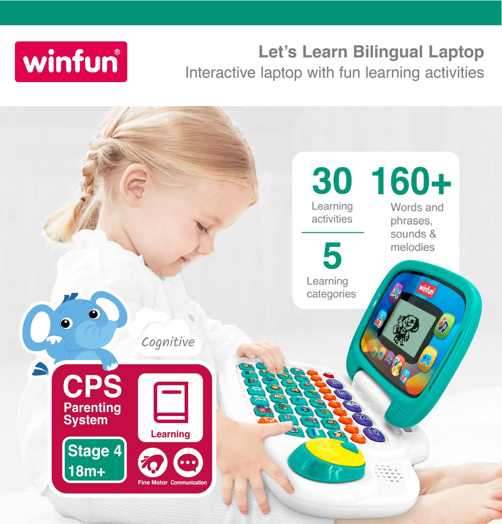 Let's Learn Bilingual Laptop