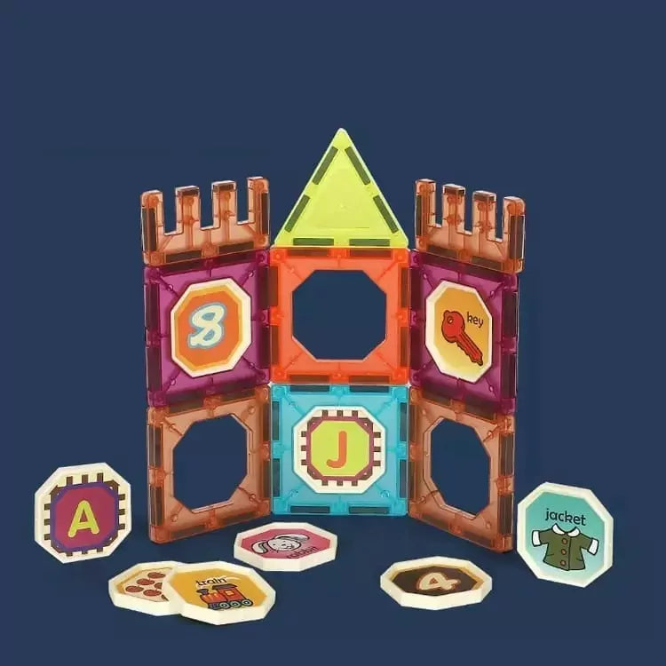 77 PCS Magnetic DIY Building Blocks