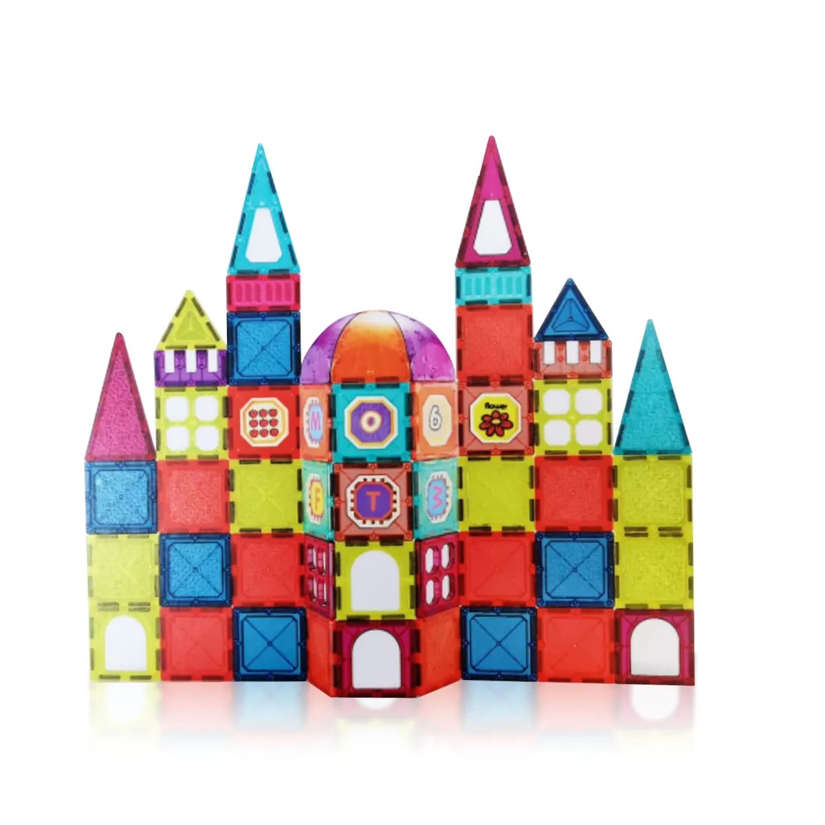 77 PCS Magnetic DIY Building Blocks