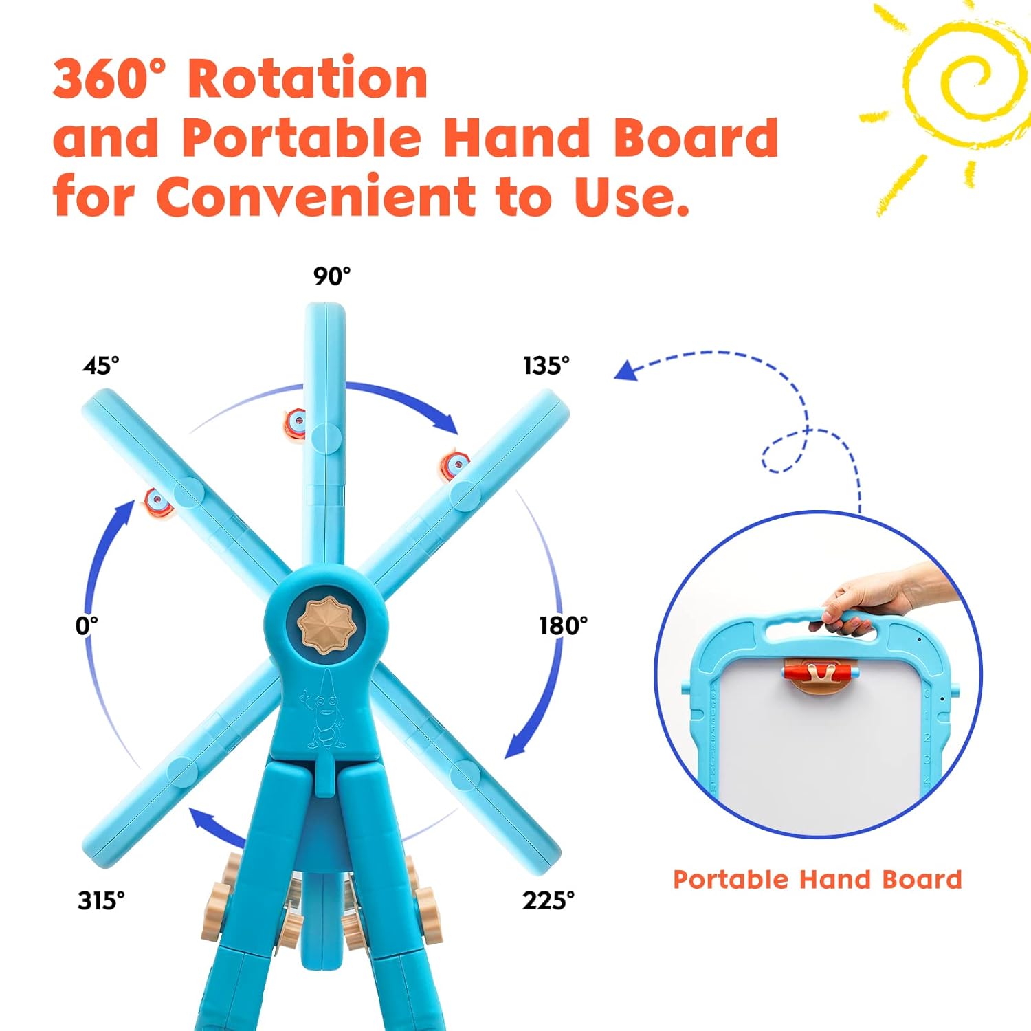 Magnetic Double-Sided Drawing Board