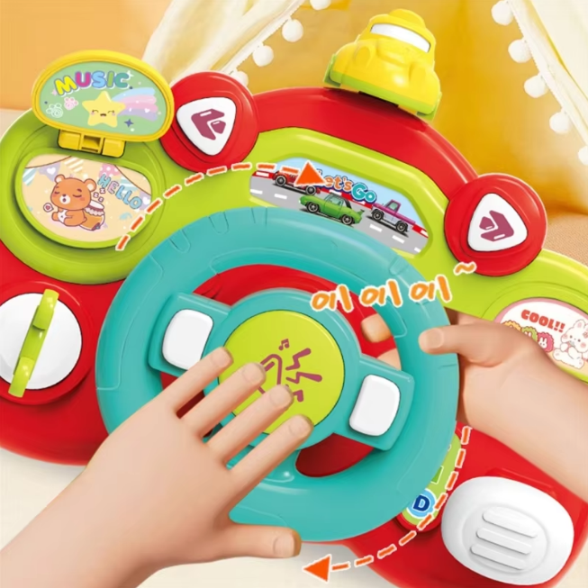 Multi-Functional Activity Musical Steering Wheel