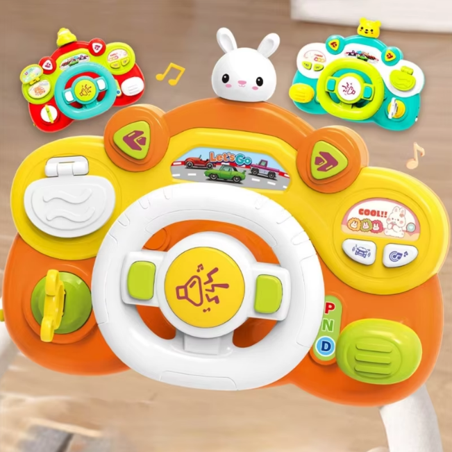 Multi-Functional Activity Musical Steering Wheel
