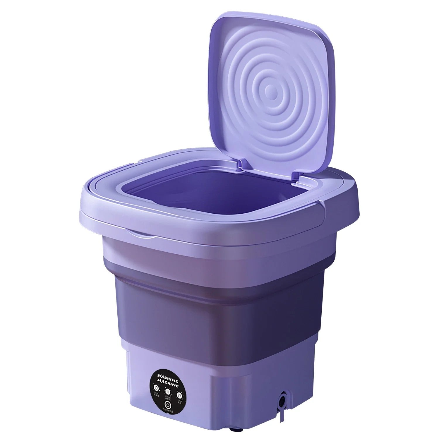 Portable Foldable Mini Washing Machine Assorted Colors