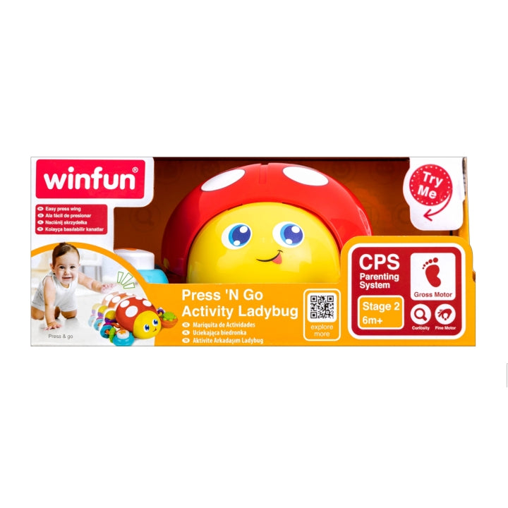 Press 'N Go Activity Ladybug