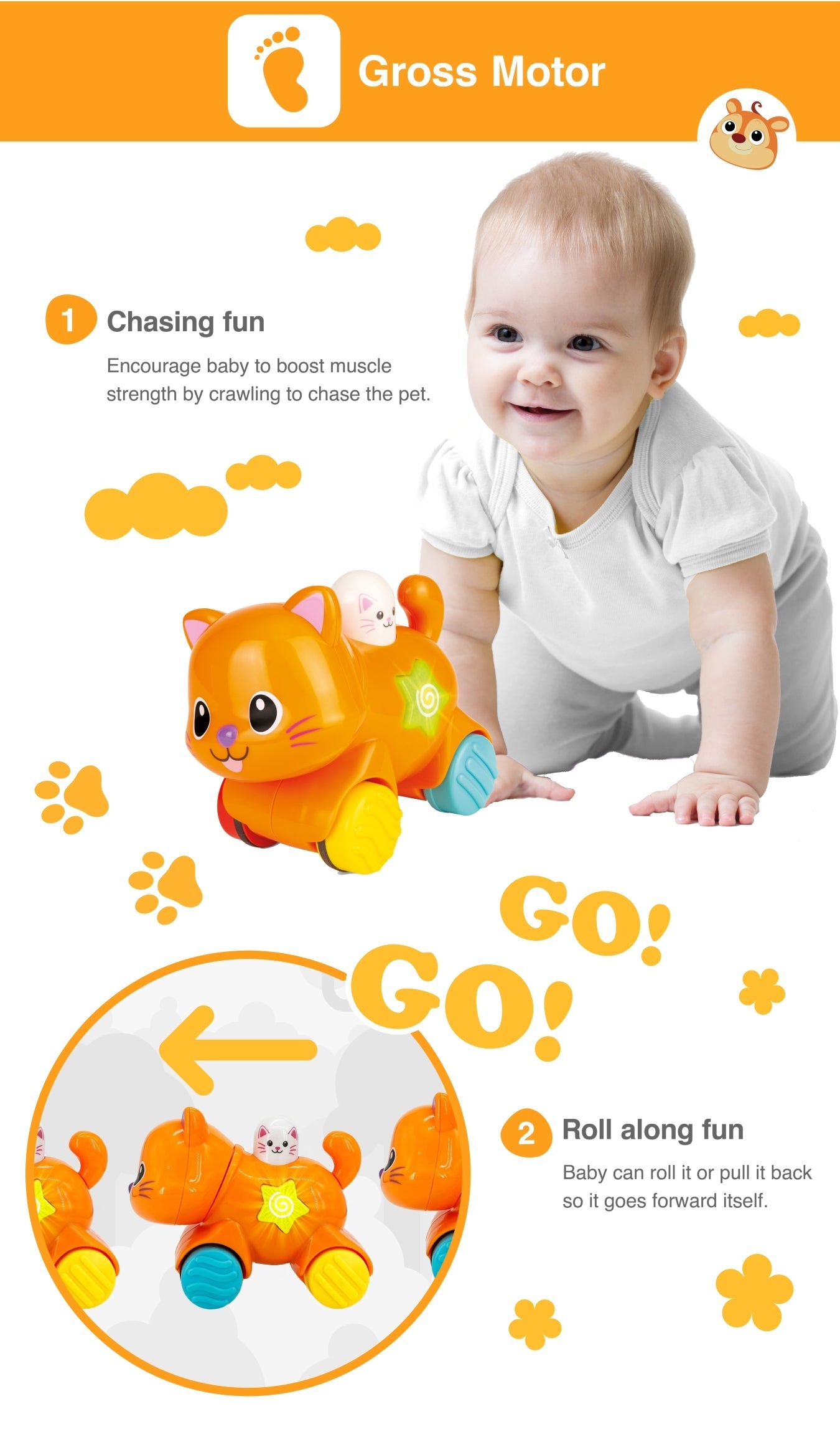 Press 'N Go Pet - Kitten