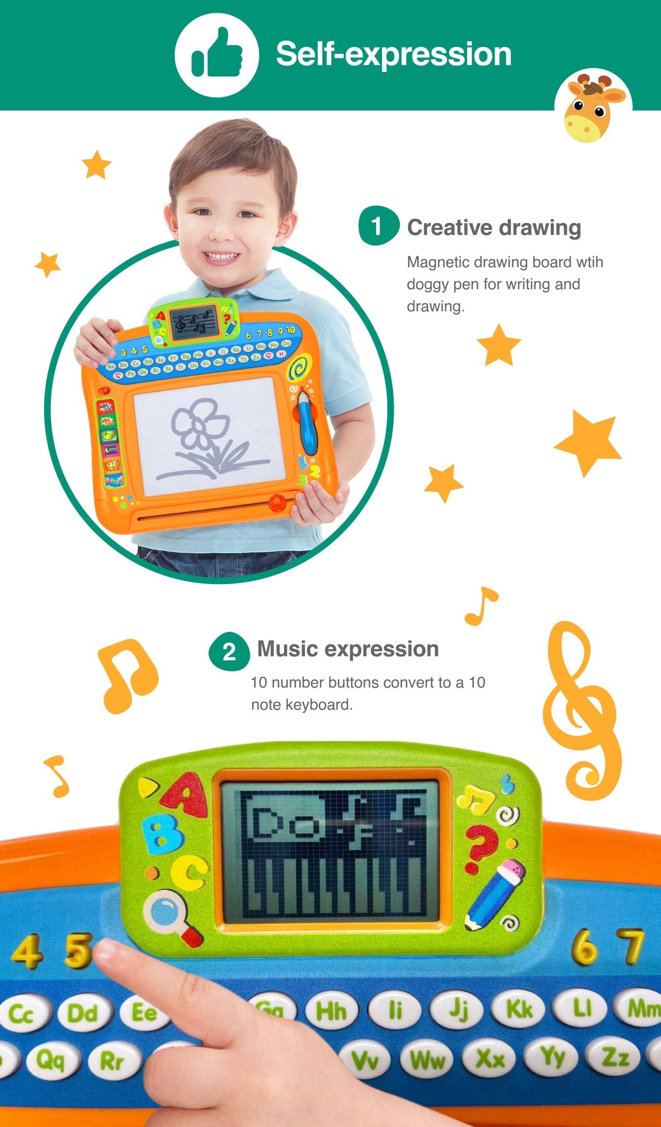 Write 'N Draw Learning Board