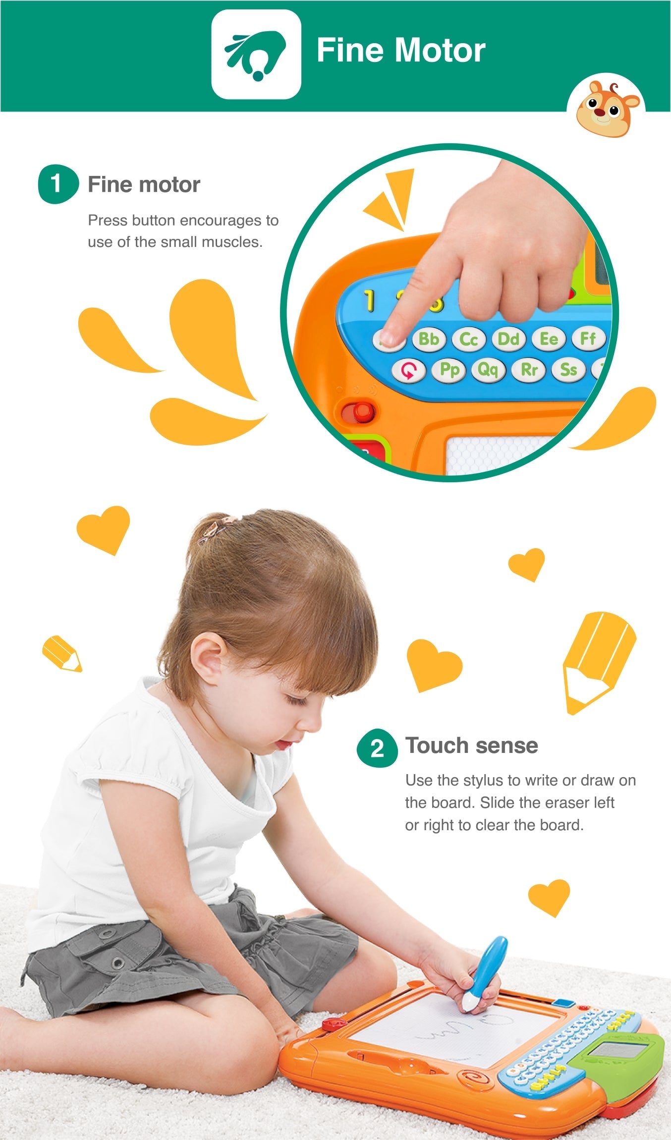 Write 'N Draw Learning Board