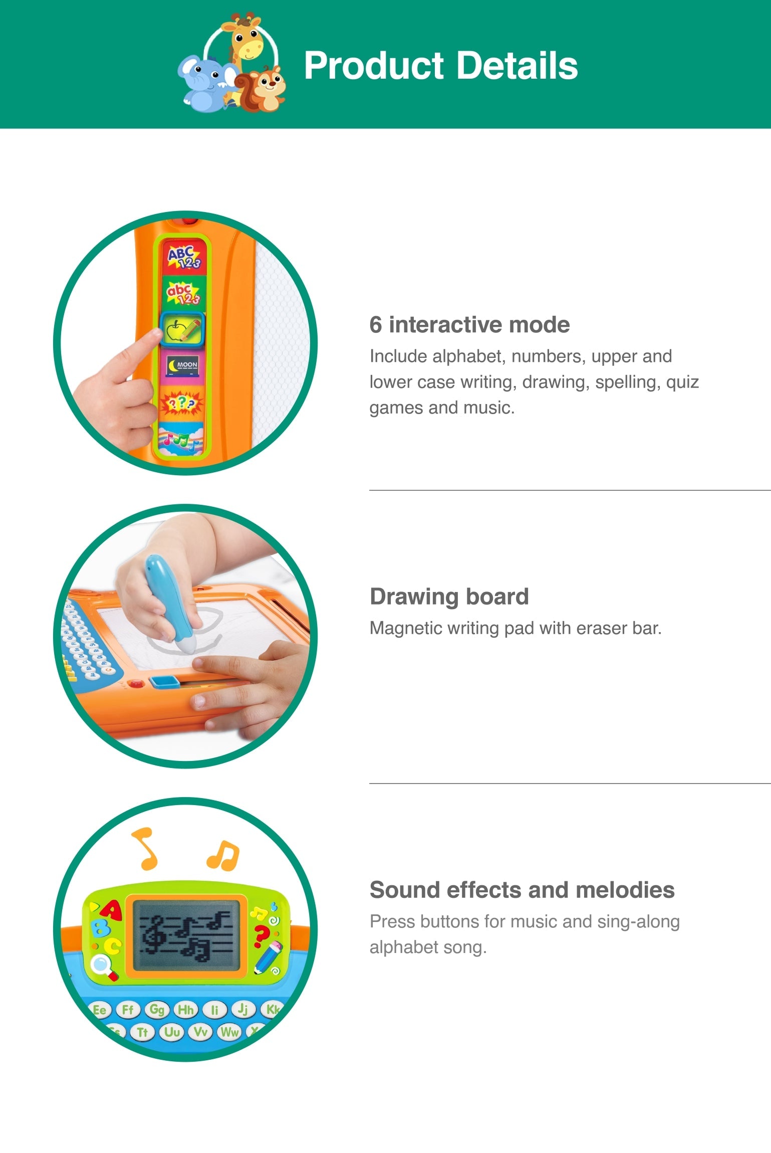 Write 'N Draw Learning Board