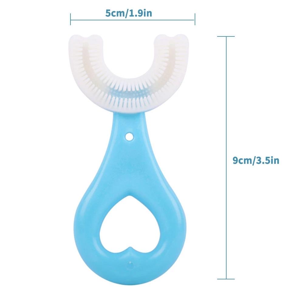 360° Deep Cleaning U Shape Toothbrush
