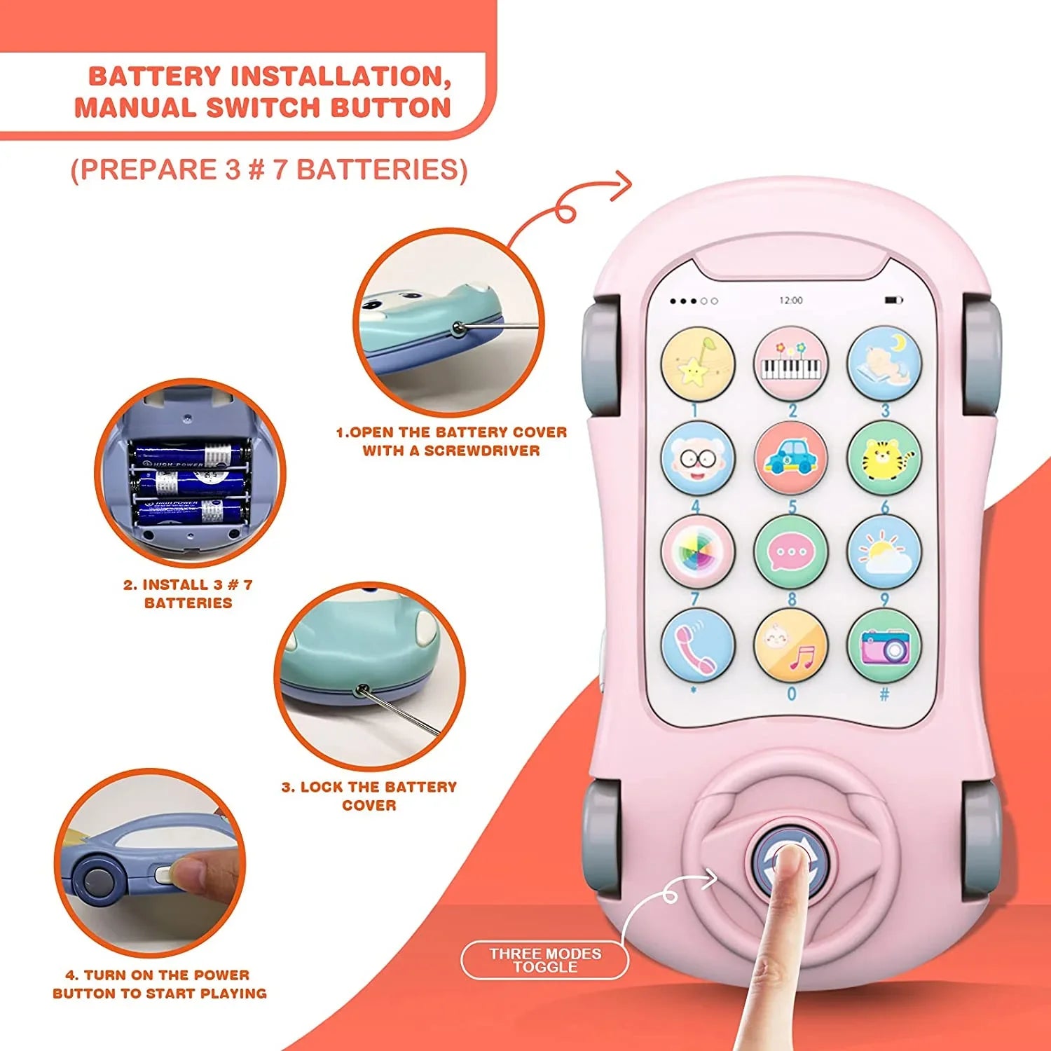 Educational Mobile Car Toy