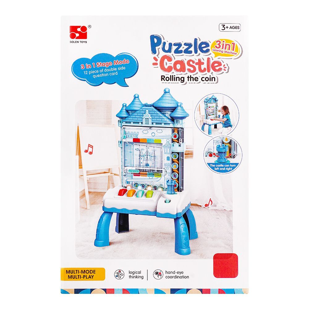 Puzzle Castle - Roll The Coin Game For Kids