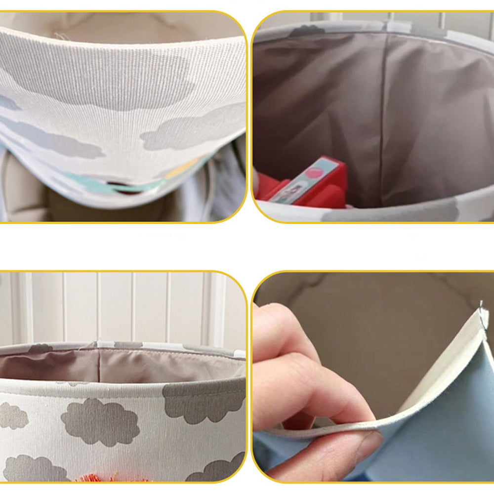 Toys/Laundry Storage Basket Round (Flying Lion)